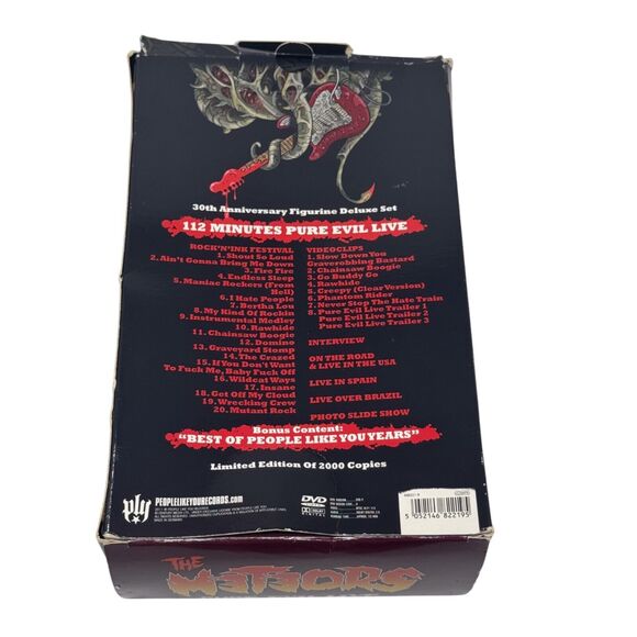 Rare THE METEORS Pure Evil Live 30th Anniversary Figurine Deluxe Set Figure Only - Picture 3 of 6